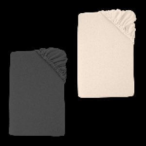 Aldi Nord Novitesse NOVITESSE Jersey-Spannbetttuch-Boxspringbett