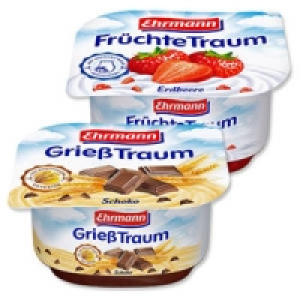 Ehrmann Früchte-, Vanille- oder GrießTraum