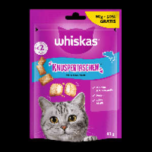 WHISKAS Knuspertaschen Lachs