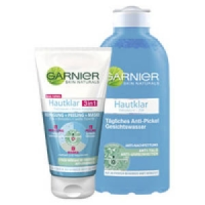 Garnier Hautklar 3in1 Reinigung + Peeling + Maske oder Hautklar Anti-P