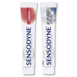 Sensodyne Classic, Fluorid oder Fluorid + Sanftweiß