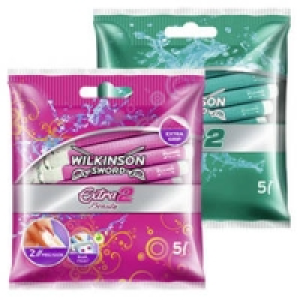 Wilkinson Extra 2 Beauty oder Sensitive Einwegrasierer