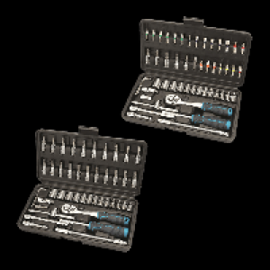 Aldi Nord Workzone WORKZONE Steckschl&uuml;ssel-Set