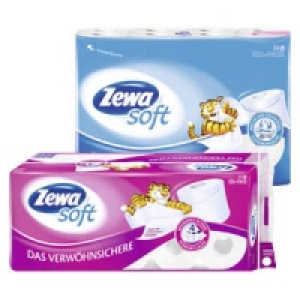 Zewa soft Toilettenpapier Das Samtige oder Das Verwöhnsichere