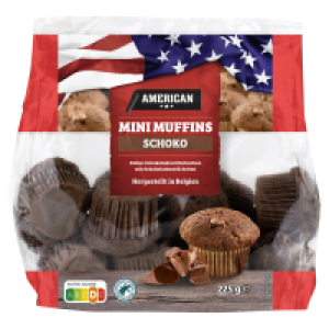 AMERICAN Mini Muffins 225 g, Schoko
