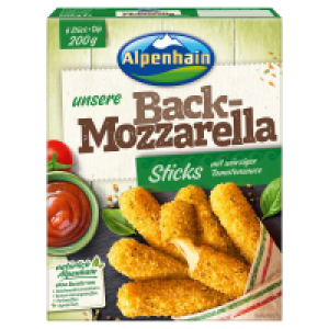 ALPENHAIN Back-K&auml;se 200 g, Mozzarella Sticks
