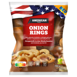 AMERICAN Zwiebelringe 750 g