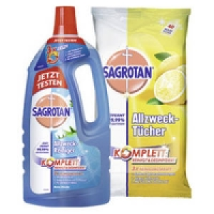 Sagrotan Allzweck-Reiniger oder Allzweck-Tücher