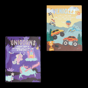 Glitzer- / Metallic-Stickerbuch