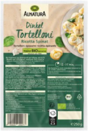 Alnatura Alnatura Dinkel-Tortelloni Ricotta Spinat