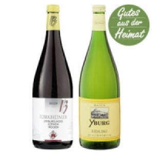 Deutschland Baden Yburg Riesling oder Burkheimer Spätburgunder Rotwein