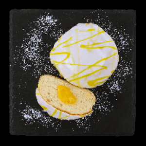 MEIN BESTES Berliner mit Eiercreme