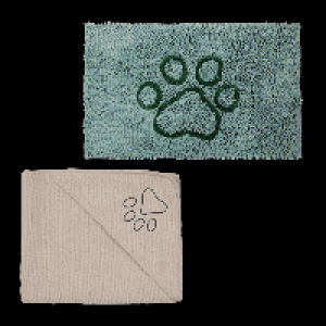 Aldi Nord Romeo ROMEO Schmutzfangmatte / Mikrofaserhandt&uuml;cher