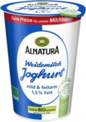 Alnatura Weidemilch-Joghurt 1,5% Fett
