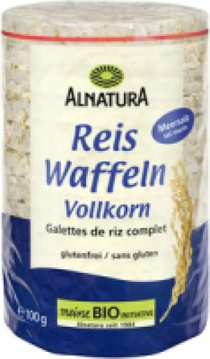 Alnatura Reiswaffeln Vollkorn mit Meersalz