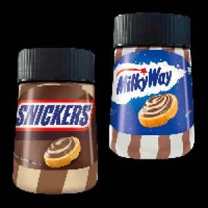 SNICKERS / MARS / MILKY WAY Brotaufstrich