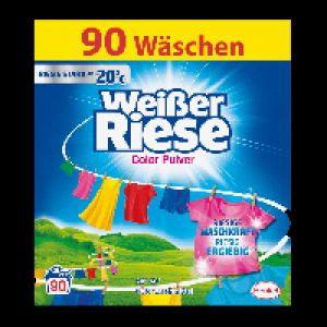 WEISSER RIESE Waschpulver Color