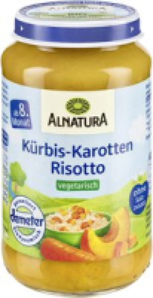 Alnatura K&uuml;rbis-Karotten-Risotto