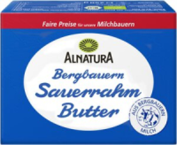 Alnatura Bergbauern-Sauerrahmbutter