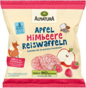 Alnatura Alnatura Apfel-Himbeere-Reiswaffeln