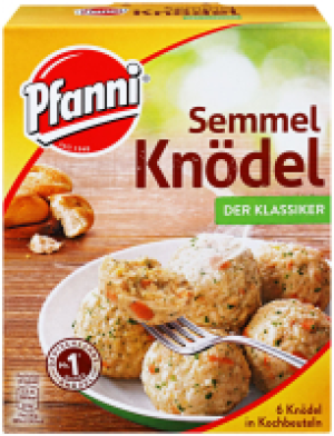 PFANNI Kn&ouml;del oder Kl&ouml;&szlig;e