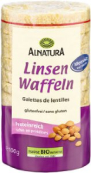 Alnatura Alnatura Linsenwaffeln mit Meersalz