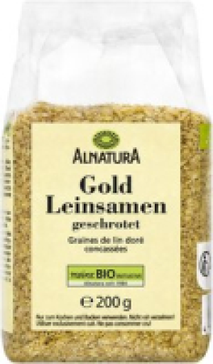 Alnatura Goldleinsamen, geschrotet
