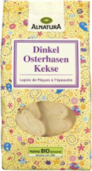 Alnatura Dinkel-Osterhasen-Kekse