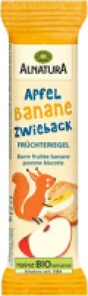 Alnatura Fr&uuml;chteriegel Apfel-Banane-Zwieback