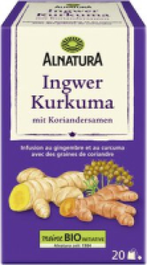 Ingwer-Kurkuma-Tee mit Koriandersamen 2.49&nbsp;&euro;