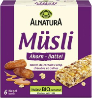 M&uuml;sliriegel Ahorn Dattel (6er-Pack) 1.99&nbsp;&euro;