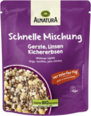 Schnelle Mischung Gerste, Linsen, Kichererbsen 1.99&nbsp;&euro;