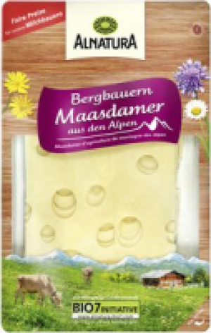 Alnatura Alnatura Bergbauern-Maasdamer in Scheiben