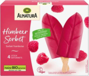 Alnatura Himbeer-Sorbet (4 St&uuml;ck)