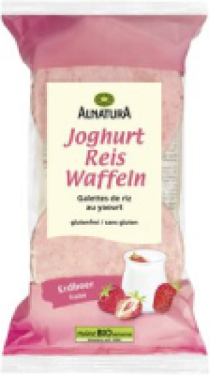 Alnatura Joghurt-Reiswaffeln Erdbeer