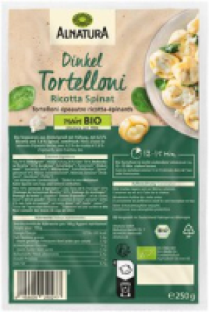 Alnatura Dinkel-Tortelloni Ricotta Spinat