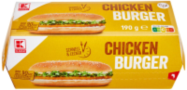 K-CLASSIC Chicken- oder Beef-Burger