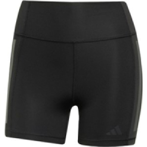 Damen Tight Optime 3-Streifen kurze (L&auml;nge 5 Zoll)