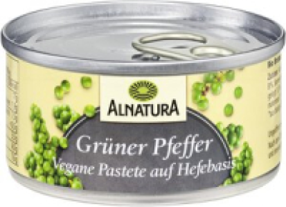 Alnatura Gr&uuml;ner-Pfeffer - vegane Pastete auf Hefebasis