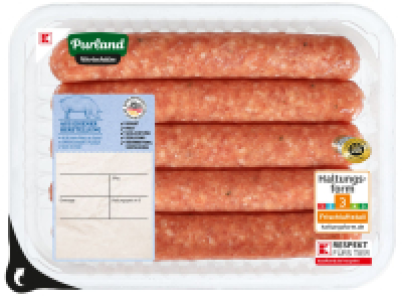 Kaufland  K-PURLAND WERTSCH&Auml;TZE Cipollata-Bratwurst