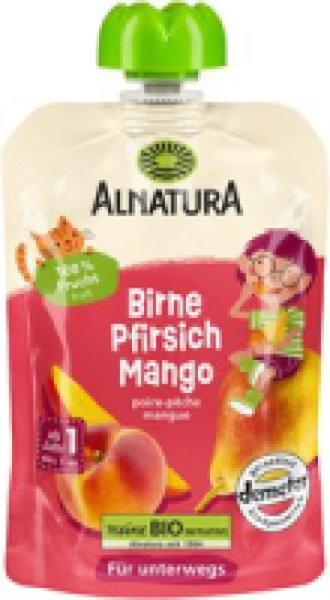 Alnatura Quetschbeutel Birne-Pfirsich-Mango
