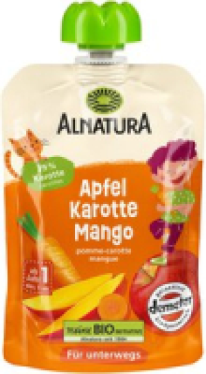 Alnatura Quetschbeutel Apfel-Karotte-Mango