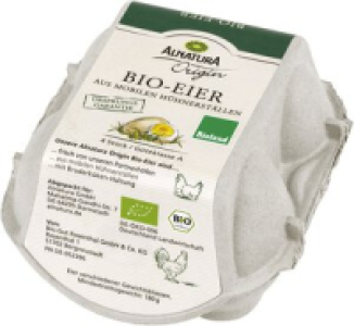 Alnatura Origin 4 Bio-Eier aus mobilen H&uuml;hnerst&auml;llen