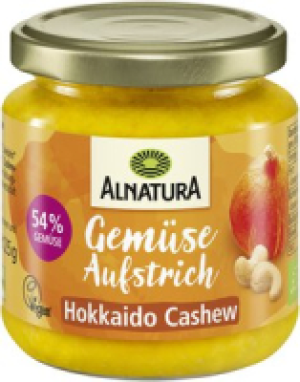 Alnatura Gem&uuml;seaufstrich Hokkaido-Cashew