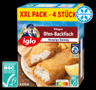 Penny  IGLO XXL Ofen-Backfisch