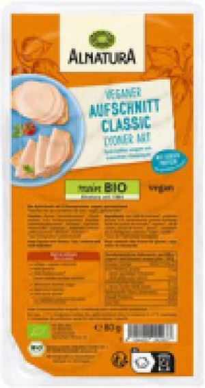 Alnatura Veganer Aufschnitt Classic Lyoner Art