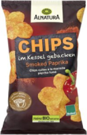 Alnatura Chips im Kessel gebacken, Smoked-Paprika