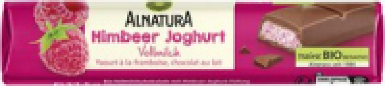 Alnatura Himbeer Joghurt Schokoriegel