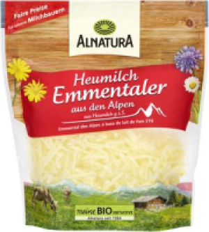 Alnatura Heumilch-Emmentaler gerieben
