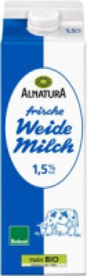 Alnatura Alnatura Frische Weidemilch 1,5 % Fett